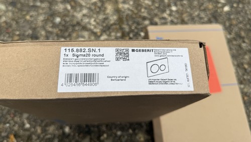 Geberit flush plate - , sigma20