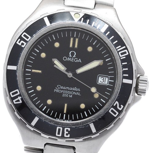 Omega seamaster200m date black - omega,