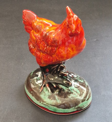 Anita harris art pottery - anita, red