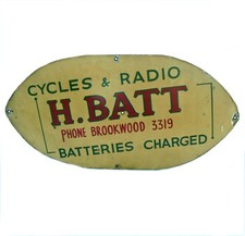 Vintage Advertising Sign not