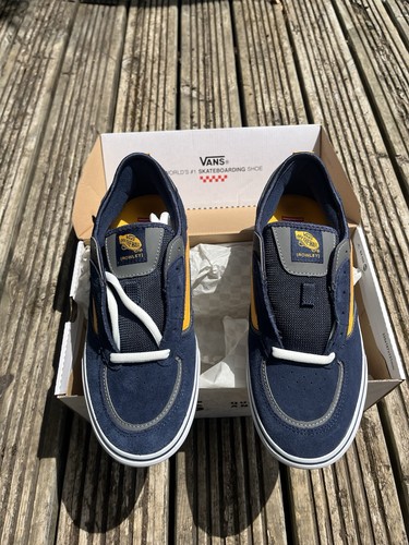 Vans skate rowley navy - rowley, navy/yellow