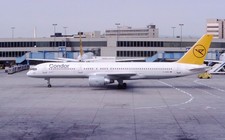 ORIGINAL 35mm Aircraft slide D-ABNB Condor Boeing 757 1992 #8822