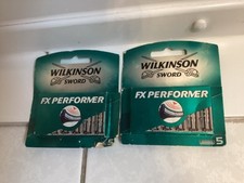10 WILKINSON SWORD FX PERFORMER BLADES CARTRIDGES REFILLS DISCONTINUED,BRAND NEW