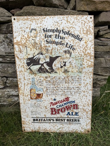 Vintage tin newcastle - tin,