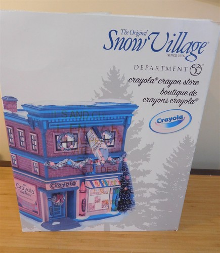 Dept snow village - village,