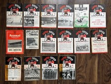 Manchester United Match Programs Various Seasons 1949 - 1957. See Descriptions