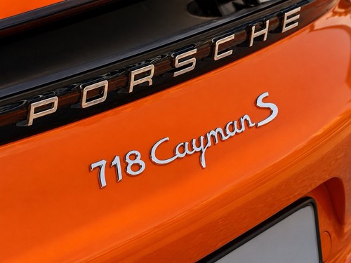 Porsche 718 cayman rear boot - 718,