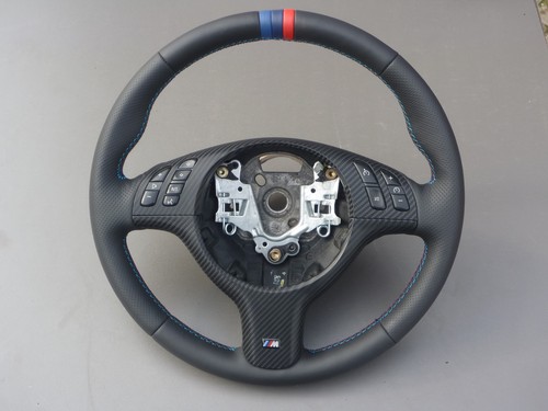 Leather steering wheel - steering, bmw