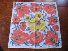 Vintage Ladies' Scarf Orange &