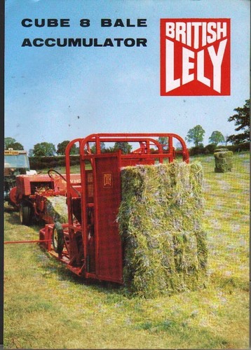 British lely cube bale - 8,