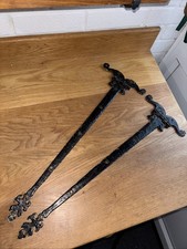 Antique iron door hinges old - iron,