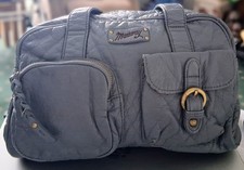 SOFT & SQUASHY BLUE HANDBAG BY MANTARAY