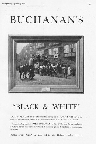 Buchanan black white - &,