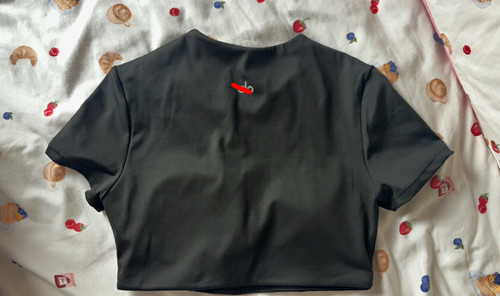 Women black cropped high - women's,