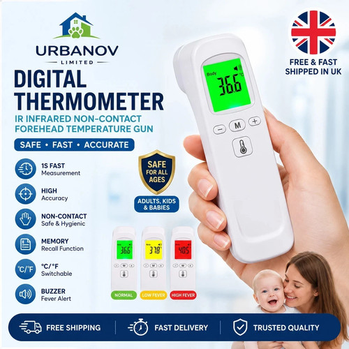 Digital thermometer - digital,