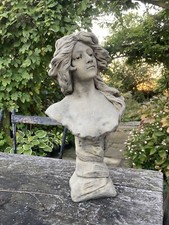 STONE GARDEN LADY BUST -