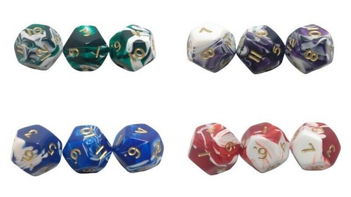 Poly marble dice - poly,