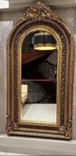 BEAUTIFUL LARGE GOLD ARCH MIRROR