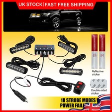 4x LED Amber Recovery Strobe