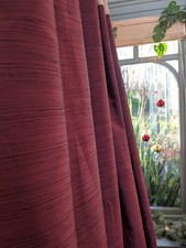 WIDE Long Faux Silk Cotton