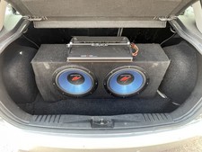 Vintage 90’s Subs Kenwood KFC-WS302 2x 12inch Subwoofers With Enclosed Box