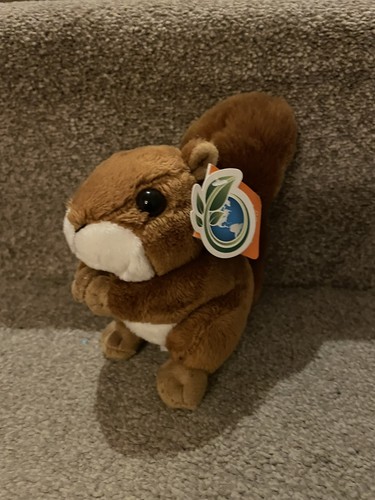 Red squirrel plush soft - plush,