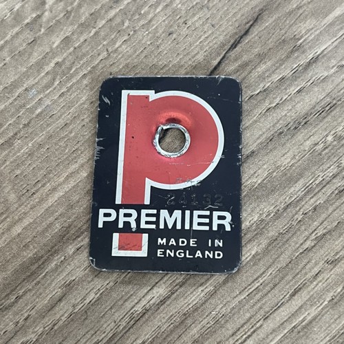 Vintage 70s premier - premier, badge