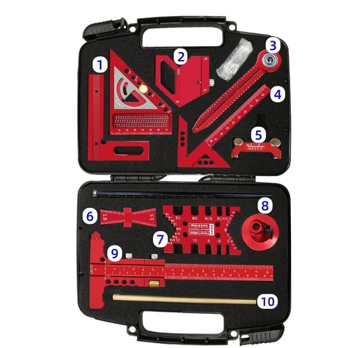 10pcs woodworking square kit - 10pcs,