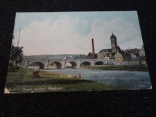 Tweed Bridge Peebles Postcard - 106342