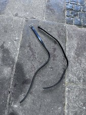 Synthetic Stirrup Leathers Black 105cm