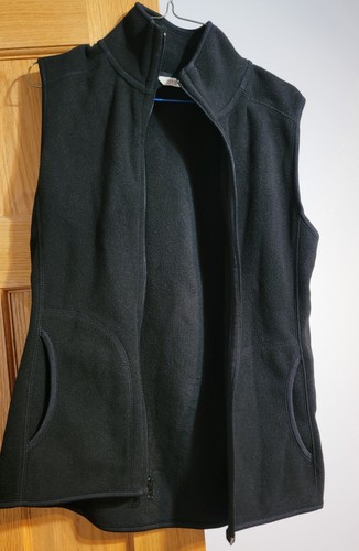 Women black full zip - women's, old