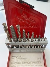 Snap-On EXDL10 10 piece Cobalt left hand drill extractor set