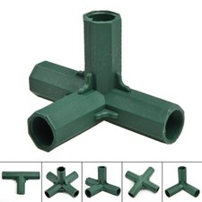 4Pcs/Packs Garden Bamboo Cane Flexi Balls Fruit Cage Netting-Connectors