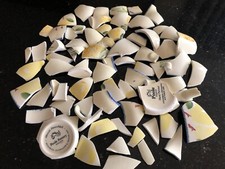 Broken China Mosaic Pieces for Art/craft Projects - Poole Pottery Dorset Fruits