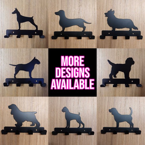 Steel dog key leash - steel,