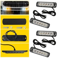 4x 6 LED Amber Recovery Strobe