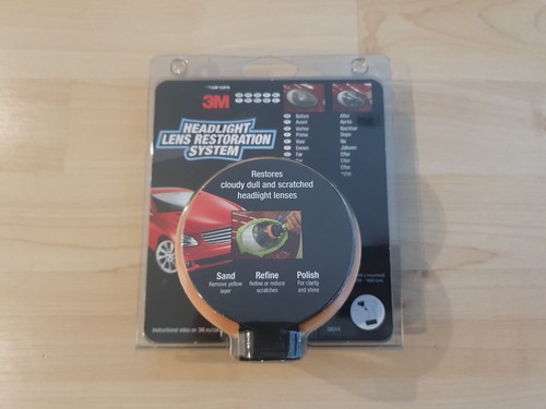 Headlight restoration kit - 3m,