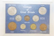 Hard Cased Coin Sets, Several