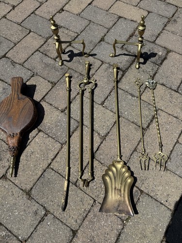 C1860 antique solid brass - antique,