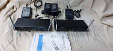 Sennhieser Freeport Lapel Mic Sets X2 Licence Exempt.
