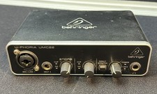 Behringer UMC22 Computer Audio Interface - Black