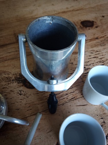 Vtg hungarian metal coffee - hungarian,