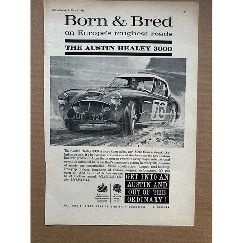 Austin healey 3000 - austin,