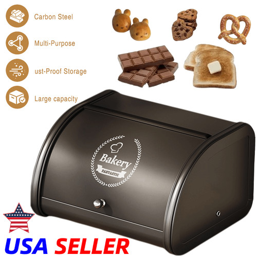 Modern metal bread - metal, large