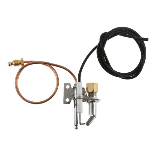 Pilot burner assembly with - pilot,