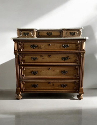Antique solid pine french - pine,