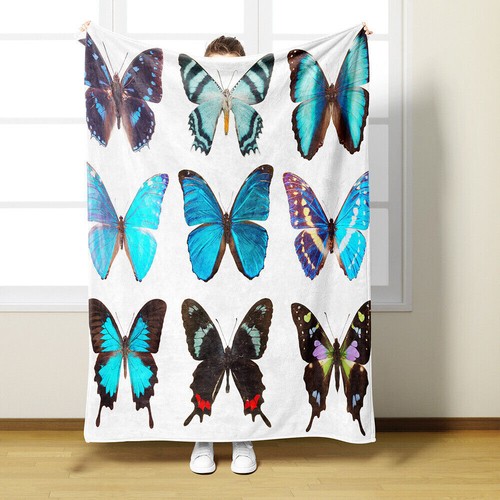 Flowers butterfly flannel - flowers,