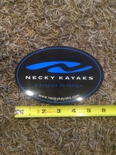 Necky kayak paddle - paddle, sticker