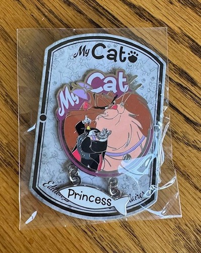 Disney pin cat - disney,