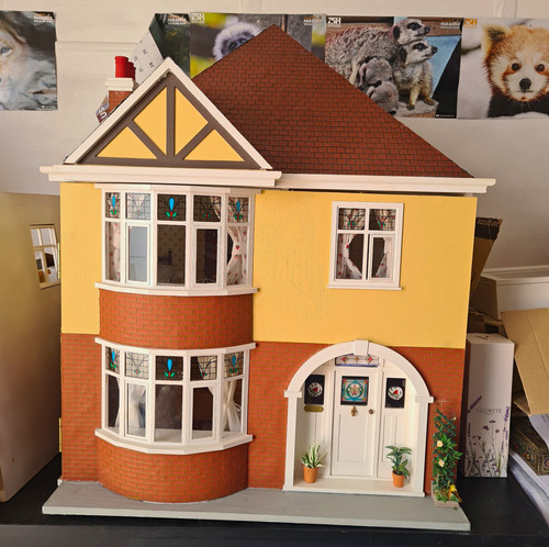 Furnished storey wooden - 1:12, 2-storey